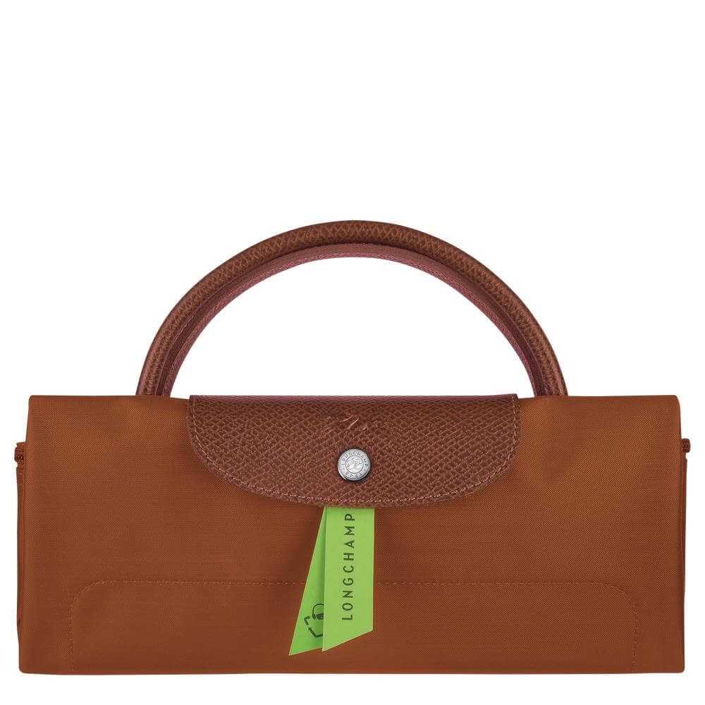 Longchamp Le Pliage Green Cognac Travel Bag L Jarrolds Norwich